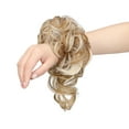 thumbnail image 3 of Dulchany Messy Bun Hair Piece Tousled Updo Hair Buns Extension Elastic Hair Band Hair Pieces Curly Hair Bun Scrunchie For Women, 3 of 7