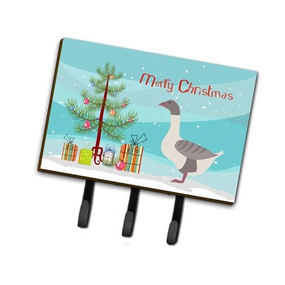 Carolines Treasures BB9268TH68 Buff Grey Back Goose Christmas Leash or Key Holder