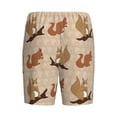 thumbnail image 4 of Yiaed Cartoon Squirrel for Men's Soft Sleep Pajama Short Lounging Pajama Shorts-4X-Large, 4 of 8