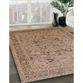 thumbnail image 2 of Ahgly Company Indoor Rectangle Mid-Century Modern Sienna Brown Oriental Area Rugs, 3' x 5', 2 of 6