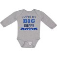 thumbnail image 3 of Inktastic Greek Family Pride Heritage Boys or Girls Long Sleeve Baby Bodysuit, 3 of 5