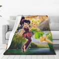 thumbnail image 2 of Tinker Bell Fleece Blanket Super Soft Cozy Warm Flannel Fleece Throw Blanket For Couch Bed Sofa Throw 80"X60", 2 of 7