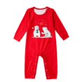 thumbnail image 3 of URMAGIC Christmas Family Pajamas Matching Sets, Bear Classic Plaid Xmas Clothes Soft Outfit Sleepwear, 3 of 8