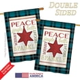 thumbnail image 3 of Breeze Decor BD-XM-H-114179-IP-BO-DS02-US Merry with Brighting Stars Winter - Seasonal Christmas Impressions Decorative Vertical House Flag - 28 x 40 in., 3 of 4