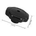 thumbnail image 2 of Luxshiny 3Pcs Pressure Cooker Valve Cover Knobs Black Plastic Adjustable Tightness Switch for Home Use, 2 of 8