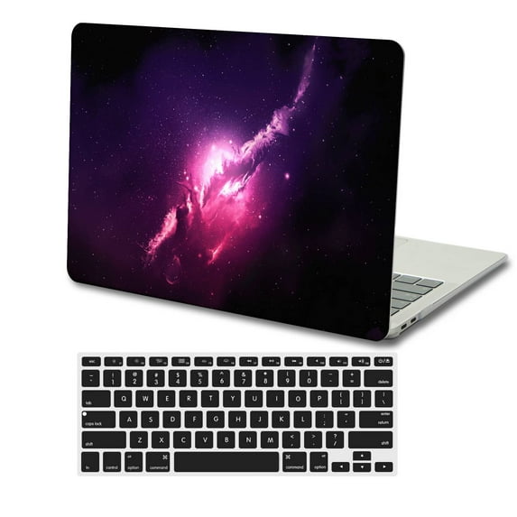 KSK KAISHEK Hard Shell Case Cover Only for 2023 2022 2021-2016 Released MacBook Pro 13" with Touch ID + Black Keyboard Cover Model: M1 A2338 A2289 A2251 A2159 A1989 A1706 A1708 Galaxy A 0386