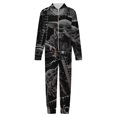 Kids Baby Yoda Onesie Pajamas Zip Up One Piece Sleepwear Fleece Hooded