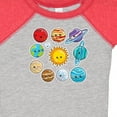 thumbnail image 4 of Inktastic Happy Sun Moon and Planets Boys or Girls Baby Bodysuit, 4 of 5
