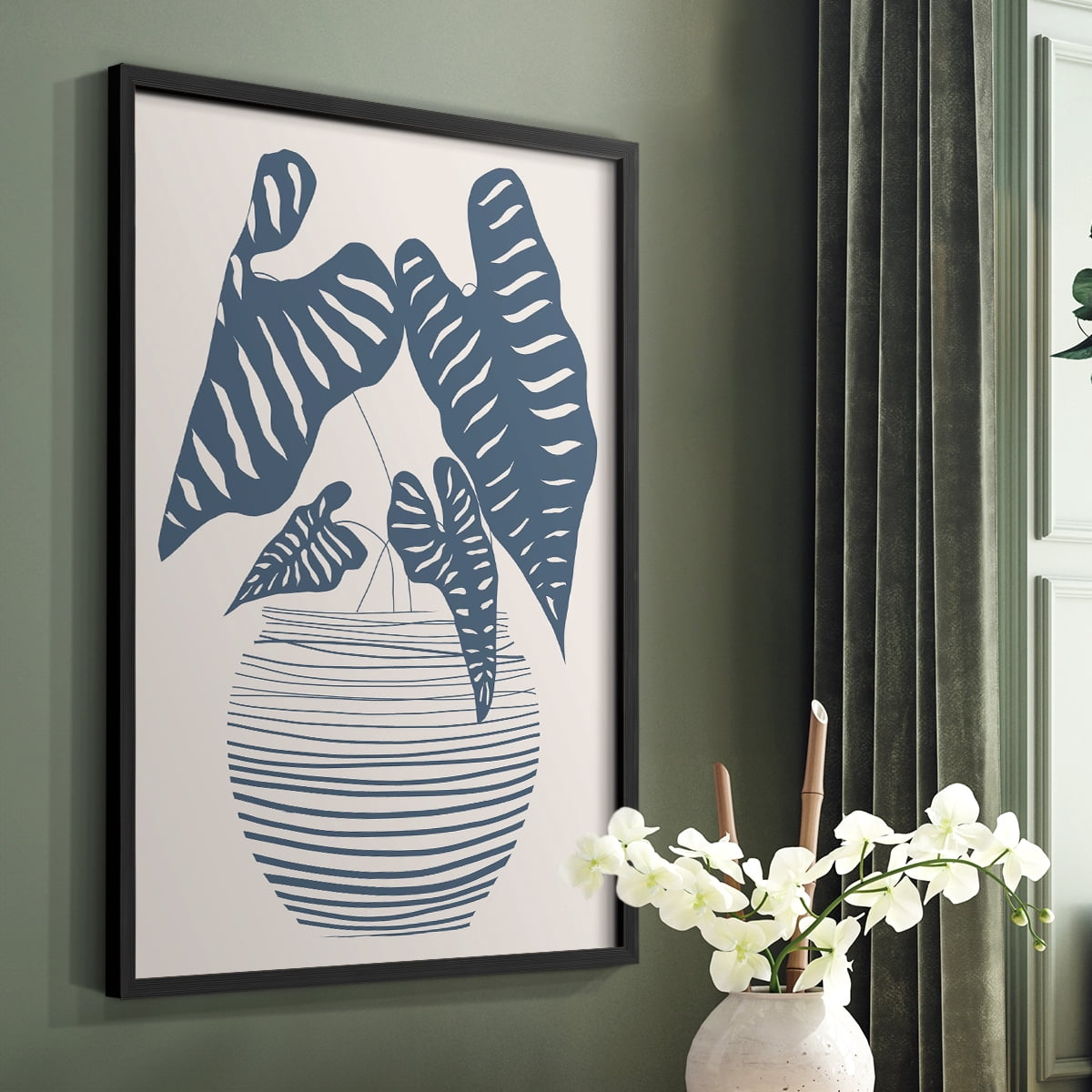 Wired in Monochrome I Framed Print - Solid Wood in Single Picture Frame Solid Wood 2 Framed Print