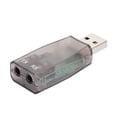 thumbnail image 3 of 2 en 1 Adaptador de audio auxiliar del altavoz del coche del transmisor del receptor inalámbrico Bluetooth 5.0, 3 of 5