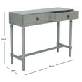 thumbnail image 5 of SAFAVIEH Aliyah Solid 2 Drawer Console Table, Distressed Grey, 5 of 7