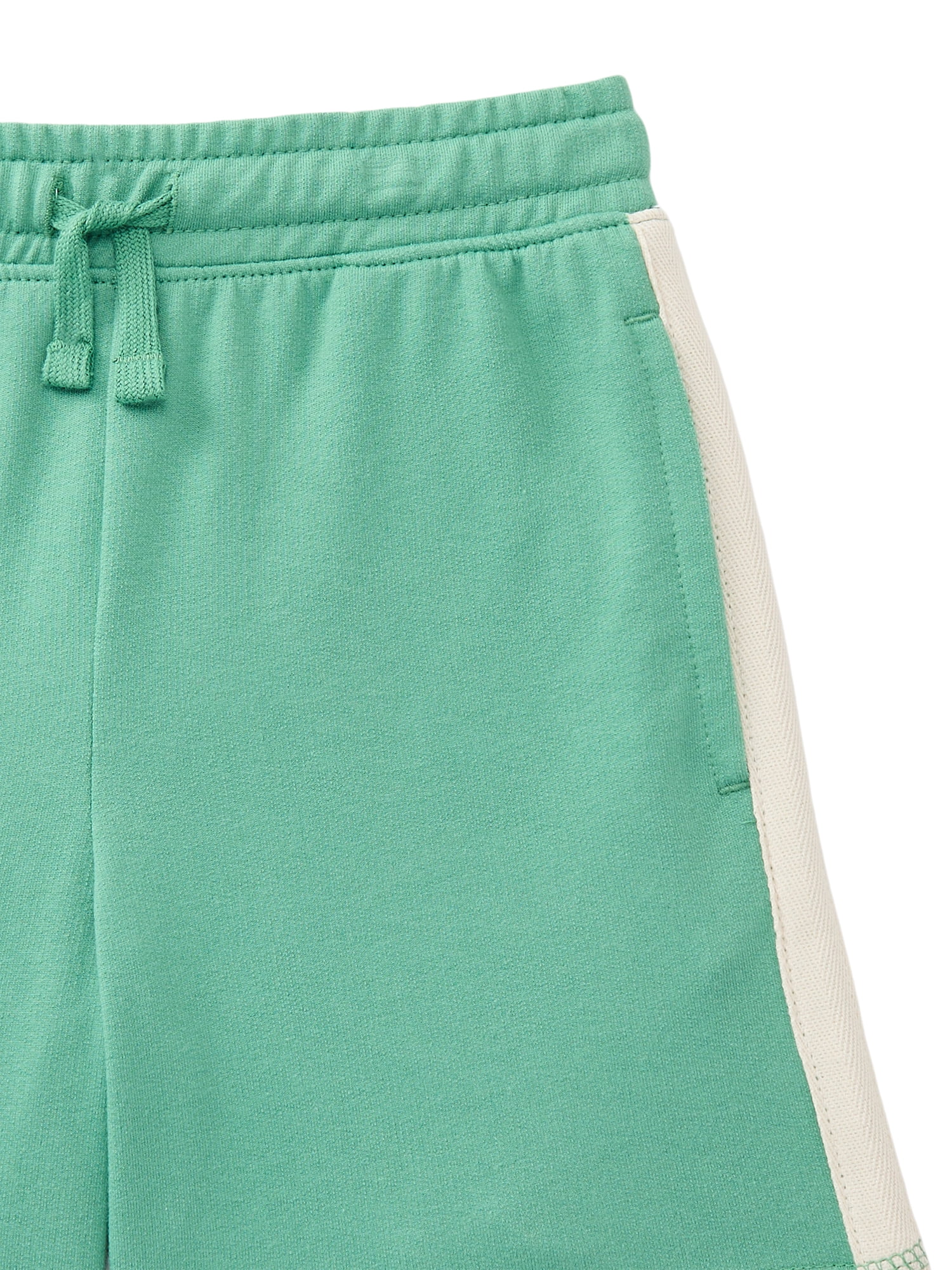 Wonder Nation Little Boys Taped Knit Shorts, Sizes 4-10