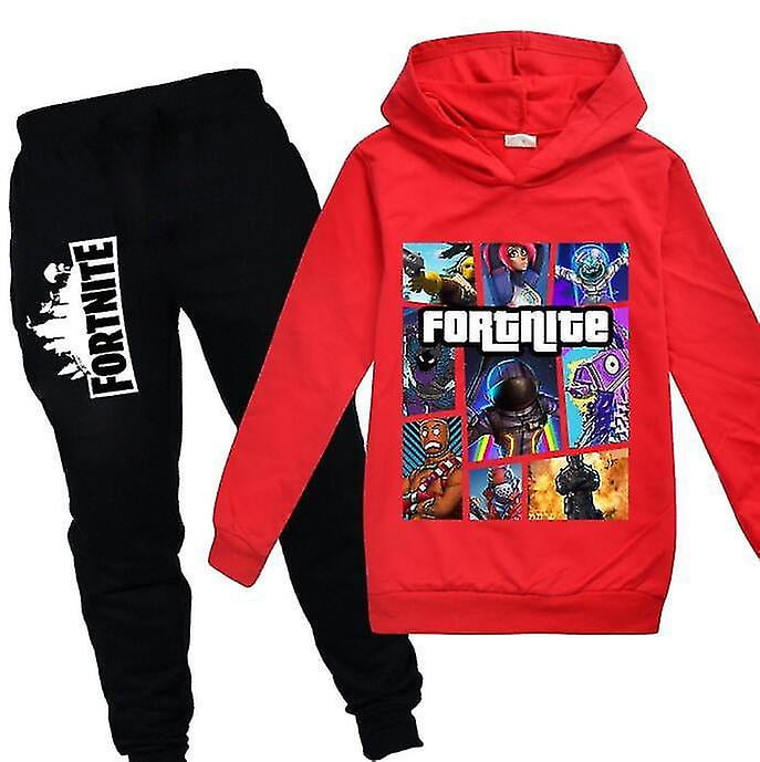 Kids Fortnite Long Sleeve Hoodie Pants 