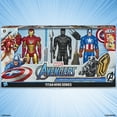 thumbnail image 6 of Marvel: Avengers Titan Hero Series Captain America, Black Panther, and Iron Man Action Figure Set, 6 of 8