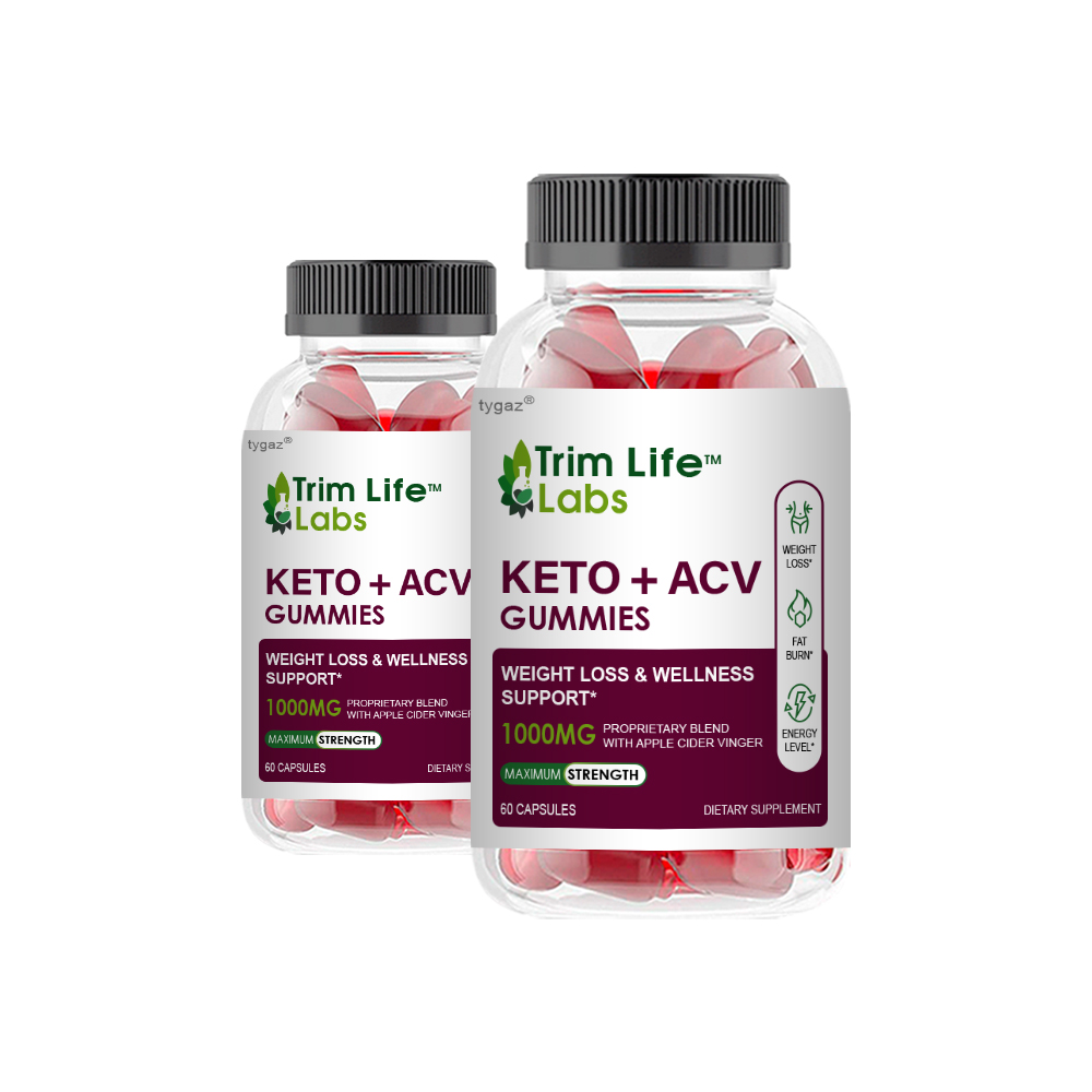 Trim Life Labs Keto Gummies - 2 Pack - Walmart.com