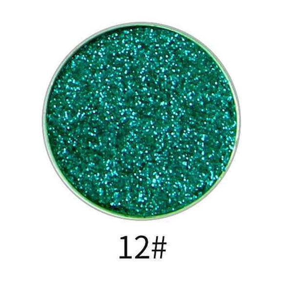 NICEFACE Women Girls Glitter Eyeshadow Powder Loose Shimmer Body Glitter eyeshadow powder Pigment 3D Nude Metallic Eye Makeup Cosmetics Palette