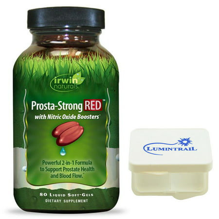 Irwin Naturals Prosta Strong RED Support Prostate Health and Blood Flow - 80 (Prosta Response Best Price)