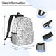 thumbnail image 5 of Easygdp Black White Music Mochila Ligera de 15 Pulgadas para Estudiantes, Mochila Cómoda para la Escuela y Viajes, Correas Ajustables, 5 of 6