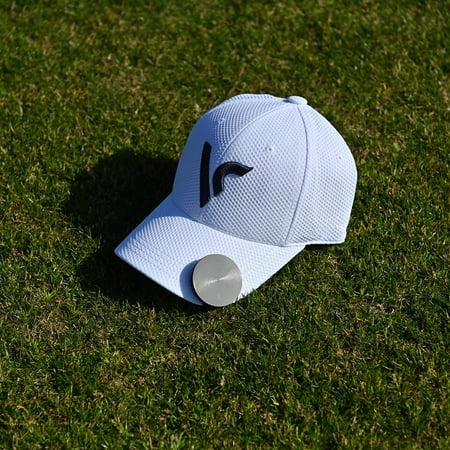 VoiceCaddie - VC4 Golf GPS Rangefinder with Voice Output of Distance, Auto Slope, and Active Green Info - Silver/Black