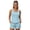 Blue Stripes, variant on Womens Tankini Swimsuits with Shorts & Pockets - Yellow Lemon Two Piece Tummy Control Bathing Suits High Neck Swimwear