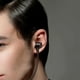 thumbnail image 3 of Auriculares con cable y reducción de ruido, HiFi, graves potentes, auriculares con micrófono para teléfono, PC, portátil, color negro, 3 of 12