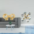 thumbnail image 2 of Tirador de latón con forma de lazo para muebles, adorno moderno de mesa, bonito y fácil de instalar, tirador para armario, escultura decorativa para e, 2 of 8