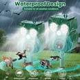 thumbnail image 3 of Solar Ultrasonic Animal Repellent Outdoor, 2Pack Waterproof Deer Repellent Devices with RIP Motion Sensor LED Flashing Lights, Cat, Raccoons, Skunks, Rabbits Deer Deterrent Outdoor, 3 of 8
