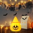thumbnail image 5 of ChicYu Halloween Pumpkin Electronic Candle Lamp Decoration Prop Ornament Light-Up Toy Pumpkin Lantern Party Decor for Halloween Party or Home Display​, 5 of 5