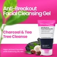 thumbnail image 5 of Carbon Theory Anti-Breakout Cleansing Gel for Oily Skin, Gently Cleanses and Removes Impurities, Hydrates and Helps Regulate Excess Oils, Enriched with Shea Butter 150ml, 5 of 8