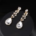 thumbnail image 2 of Kkkded Party Necklace 1 Set of Wedding Earrings with Extension Chain - Faux Crystal Inlaid, 2 of 7