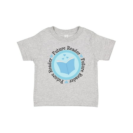 

Inktastic Reading Future Reader Books Gift Baby Boy or Baby Girl T-Shirt