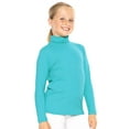 thumbnail image 2 of Girl's Oh So Soft Long Sleeve Turtleneck | Poly Spandex|2T-16, 2 of 6