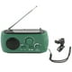 thumbnail image 1 of ColoMX Radio de emergencia con manivela: Radio meteorológica solar FM/AM con manivela y linterna LED recargable para acampar al aire libre y prepararse para desastres., 1 of 8