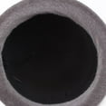 thumbnail image 7 of Naierhg Beanie Women Winter Hat Elegant Solid Color Windproof Flower Embellished Ultra-Thick Keep Warm Comfortable Autumn Winter Imitation Fur Hat Basin Caps for LadyBlack, 7 of 7