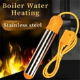 thumbnail image 2 of 3000W 220V Fast Heating Floating Electric Heater Boiler Water Heating Element Immersion Suspension Bathroom Swimming Pool Safety, 2 of 5