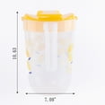 thumbnail image 5 of Mainstays Plastic 1 Gallon Pitcher with Yellow Color Lid – Lemons, 5 of 5