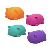 Schylling NeeDoh Color Change Cat Color Changing Stress Ball Set w/ Cat & Ball (2 Piece) RANDOM COLORS