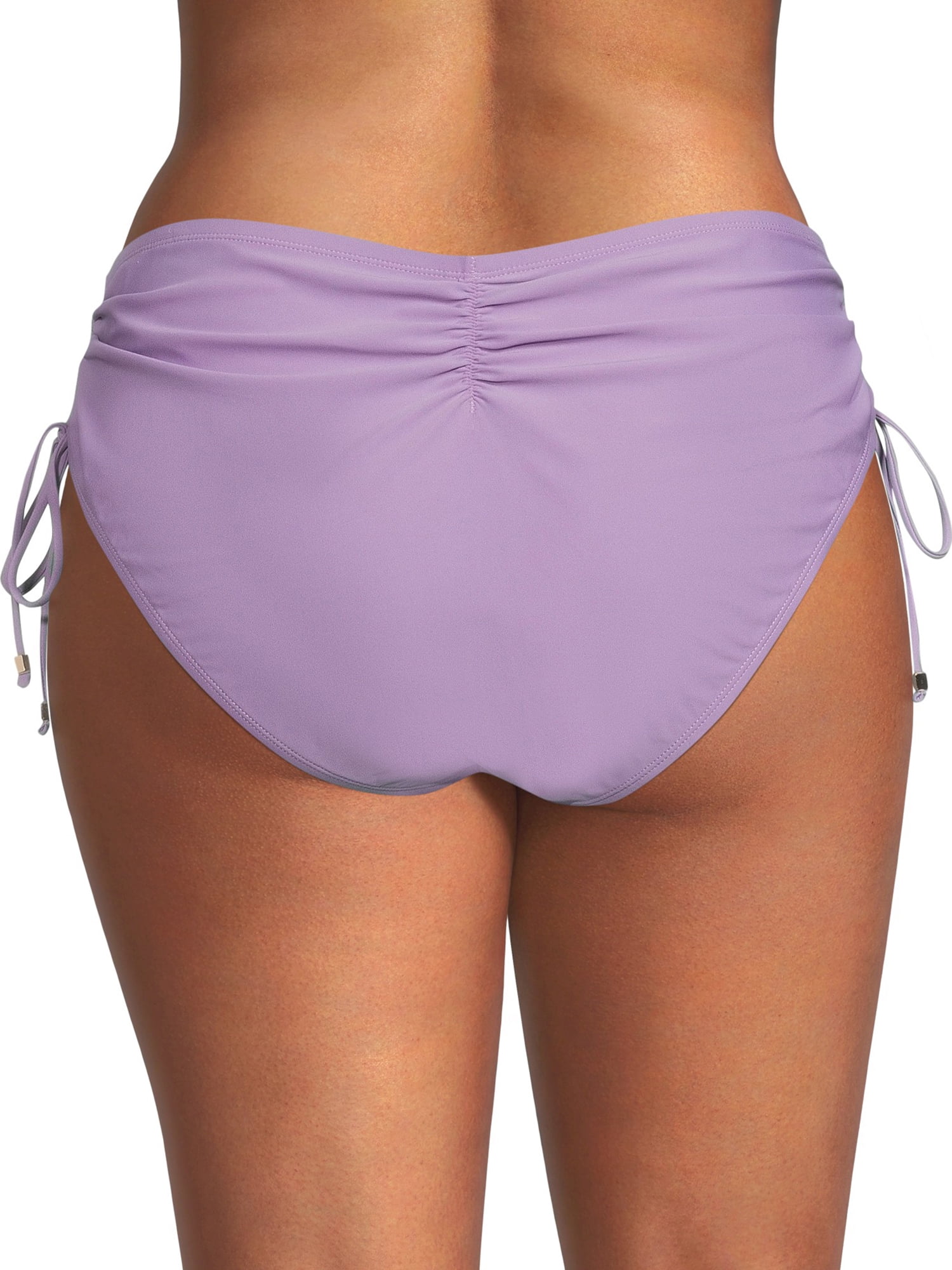Time and Tru Women’s and Women's Plus Size Ruched Bikini Bottom