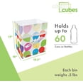 thumbnail image 5 of Clean Cubes 13-Gallon Pop-Up Trash Bins, 6-Pack, Birthday – Disposable, Collapsible, with Fitted Trash Bags, 5 of 7