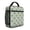 Green, variant on Geometric Stripe Brown Pattern Insulated Lunch Bag Teens,Lunch Box for Men Women for Work,Picnic or Travel,10.2x9.5x4.3 Inches,8 Can Capacity