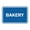 Blue, variant on Classic Bakery Sign (Ivory/Dark Brown) - Small