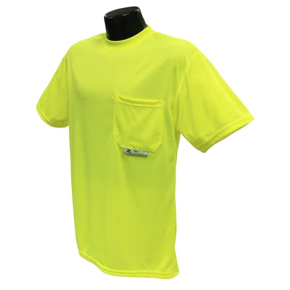 Camiseta Radians unisex, grande, 56 cm, manga corta, verde