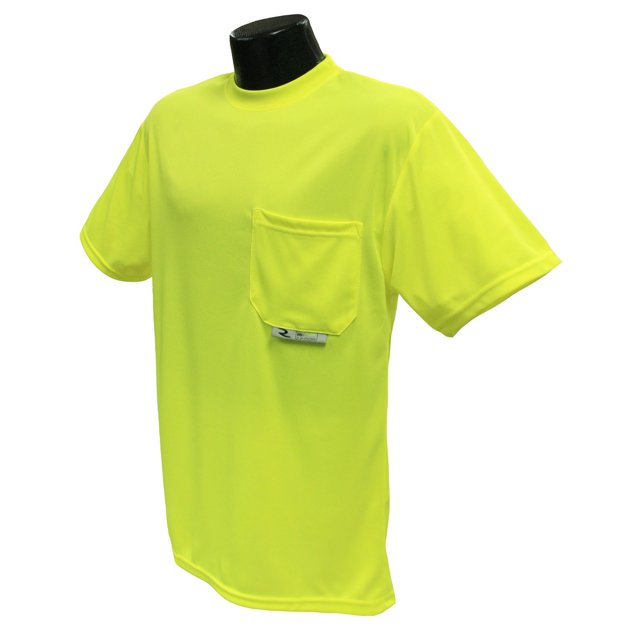 Camiseta Radians unisex, grande, 56 cm, manga corta, verde