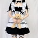 thumbnail image 4 of 2x Maid Costume Maid Dresses Classic Sweet Lolita Japanese Anime Maid Outfit jinwen disfraz de sirvienta, 4 of 8