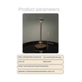 thumbnail image 4 of Led Metal Waterproof Rechargeable Desk Lamp Touch Dimming Metal Table Lamp For Bar Living Room Read, 4 of 5