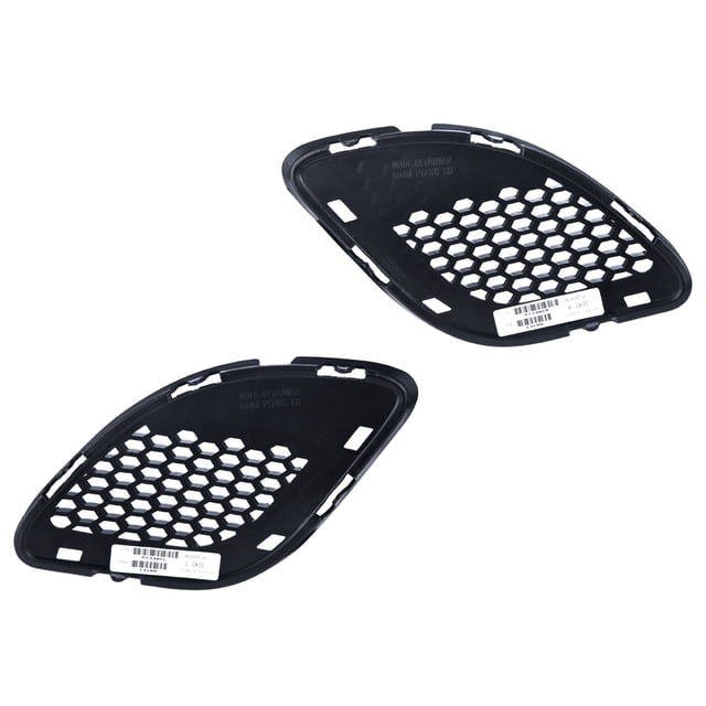 Par de Rejillas de Defensa TONG YANG Grand Cherokee 2012 al 2013 Delanteras Color Negro