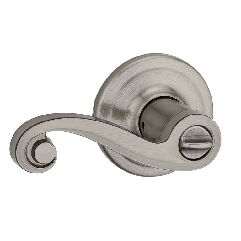 Kwikset Lido Satin Nickel Entry Lockset ANSI/BHMA Grade 2 KW1 1-3