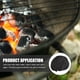 thumbnail image 4 of Funda portátil para parrilla de barbacoa, impermeable, redonda, ligera, para exteriores, a gas, 4 of 6