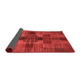 thumbnail image 2 of Ahgly Company Indoor Rectangle Checkered Red Modern Area Rugs, 7' x 10', 2 of 4