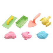 Sprifallbaby Beach Sand Toys Set with Sandbox Vehicle Sand Molds Bucket,Sand Shovel Tool Toys for Toddlers Kids Beachside